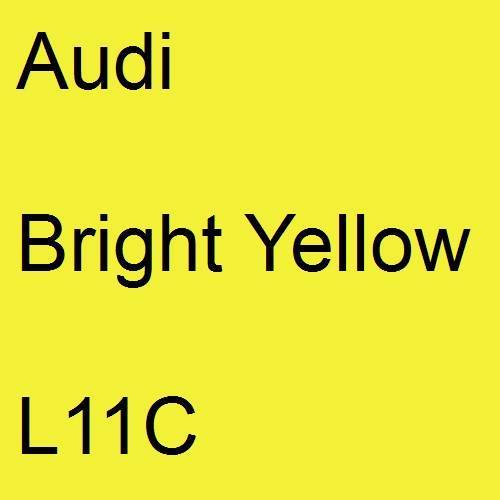 Audi, Bright Yellow, L11C.